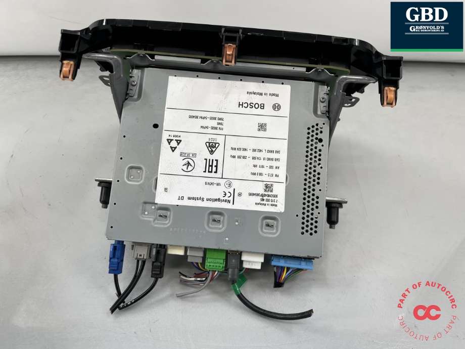 Bilstereo navigasjon skjerm til Suzuki Vitara 2015-->> (Type IV) (39920-54PA4-DB7|)
