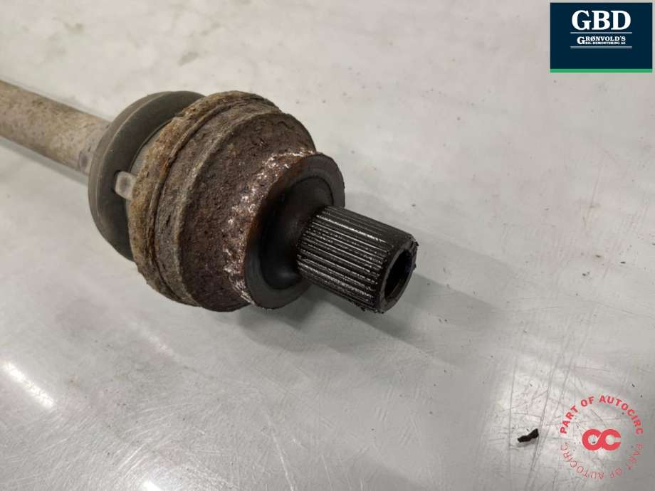 Drivaksel venstre bak, diesel/automat til VW Tiguan 2007-2011 (Type I, Fase 1)  (1K0 501 203 F|1K0 501 203 FX|)