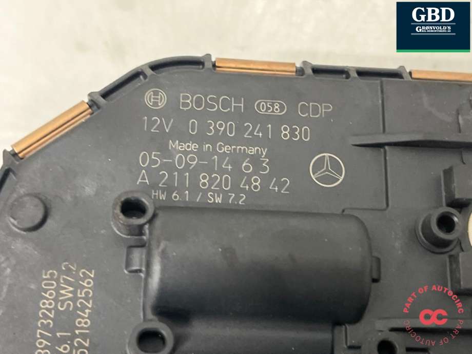 Viskermotor frontrute til Mercedes E-Klasse 2002-2006 (Fase 1) (W211) (W211) (A 211 820 48 42|)