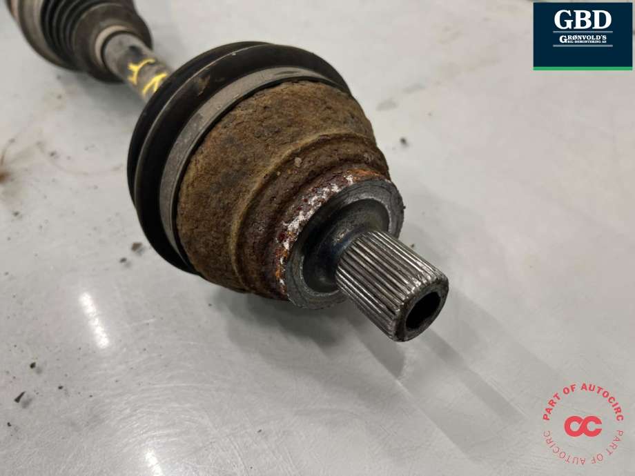 Drivaksel venstre foran, diesel/manuell til VW Tiguan 2007-2011 (Type I, Fase 1)  (5N0 407 761 Q|5N0 407 763|5N0 407 763  X)