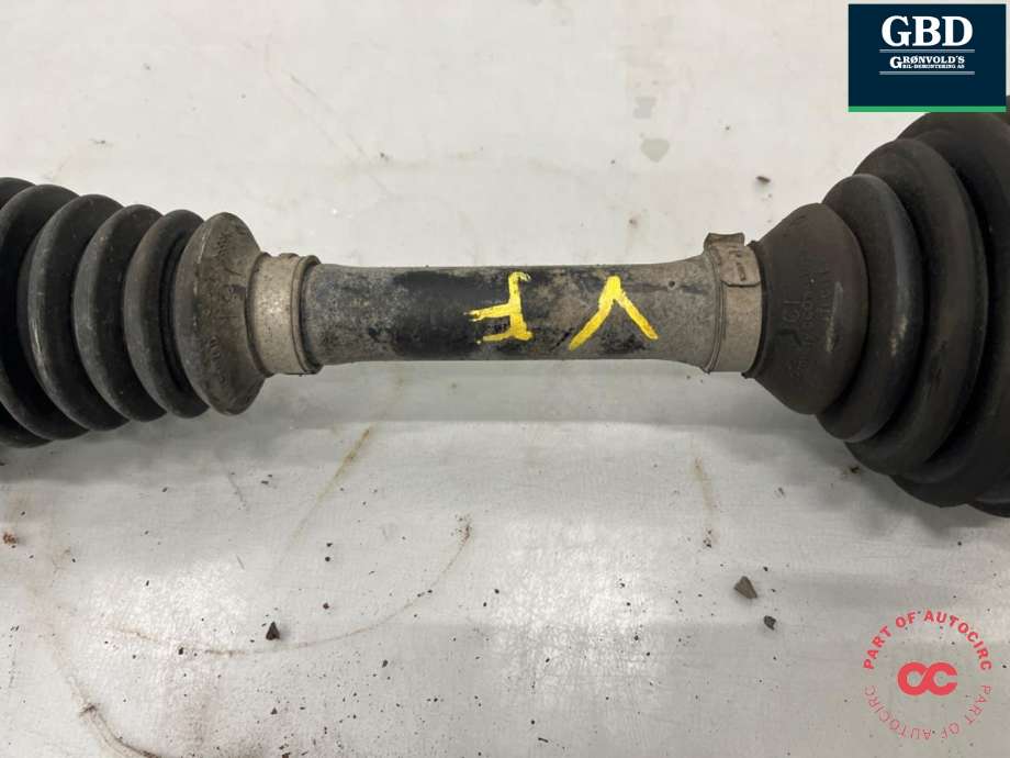 Drivaksel venstre foran, diesel/manuell til VW Tiguan 2007-2011 (Type I, Fase 1)  (5N0 407 761 Q|5N0 407 763|5N0 407 763  X)