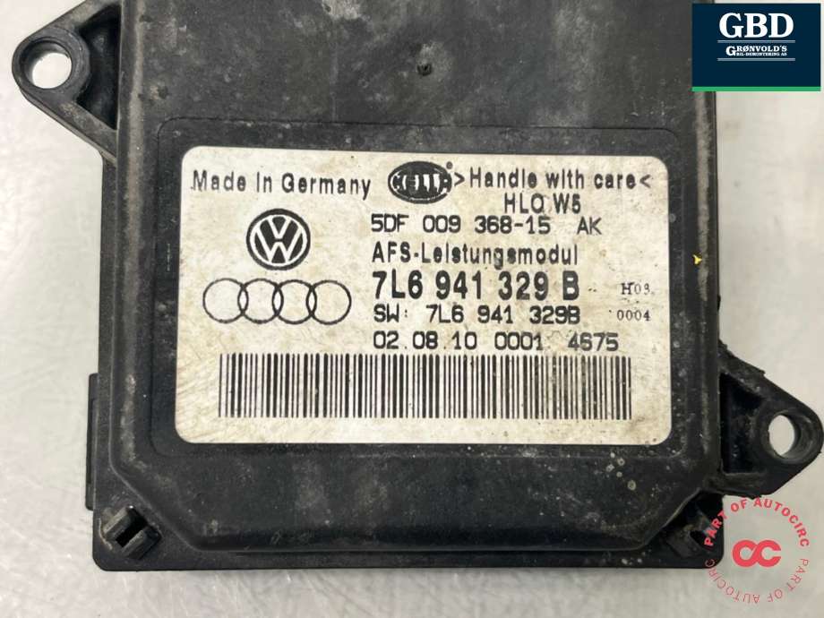 Styreenhet xenon/ballast til VW Tiguan 2007-2011 (Type I, Fase 1)  (7L6 941 329 B|)