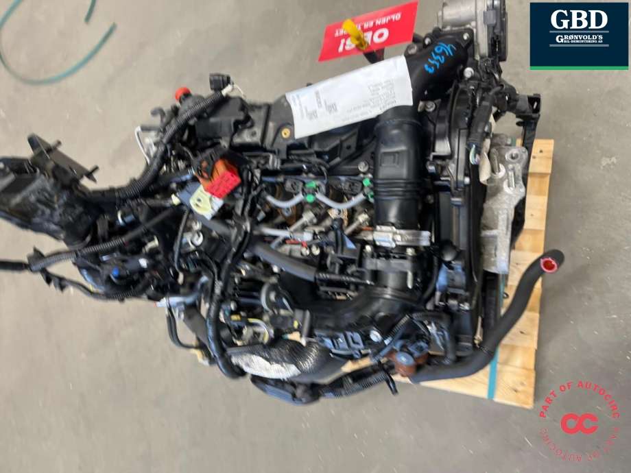 Motor diesel til Ford Fiesta 2008-2012 (Type VI, Fase 1)  (TZJB|1733055| 1854209)
