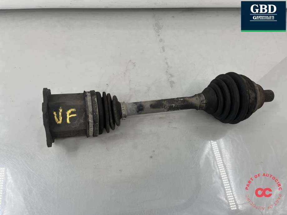 Drivaksel venstre foran, diesel/automat til VW Touran 2007-2010 (Type I, Fase 2) (1K0 407 271 KB|1K0 407 271 NT|1K0 407 451 QX)