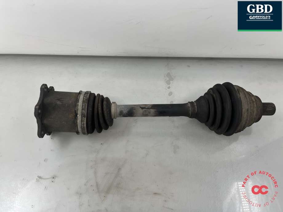 Drivaksel venstre foran, diesel/automat til VW Touran 2007-2010 (Type I, Fase 2) (1K0 407 271 KB|1K0 407 271 NT|1K0 407 451 QX)