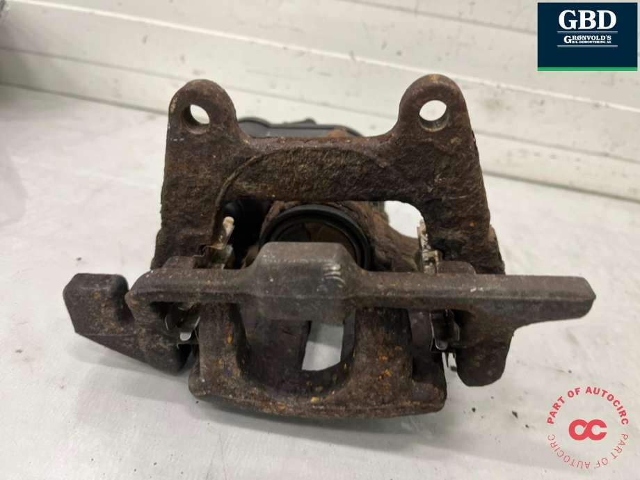 Bremsecaliper høyre bak, elektrisk til Audi A6 2008-2011 (Type III, Fase 2) (C6) (C6) (4F0 615 404 F|)