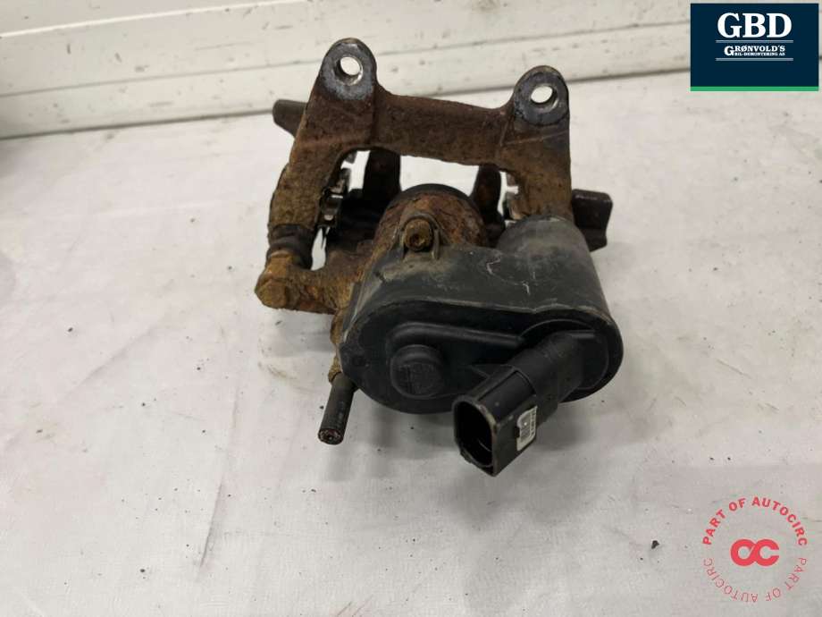 Bremsecaliper høyre bak, elektrisk til Audi A6 2008-2011 (Type III, Fase 2) (C6) (C6) (4F0 615 404 F|)