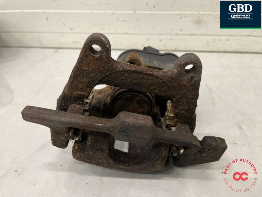 Bremsecaliper venstre bak, elektrisk til Audi A6 2008-2011 (Type III, Fase 2) (C6) (C6) (4F0 615 403 F|)