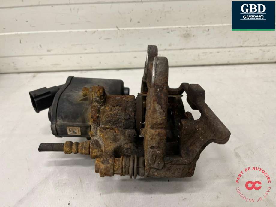 Bremsecaliper venstre bak, elektrisk til Audi A6 2008-2011 (Type III, Fase 2) (C6) (C6) (4F0 615 403 F|)