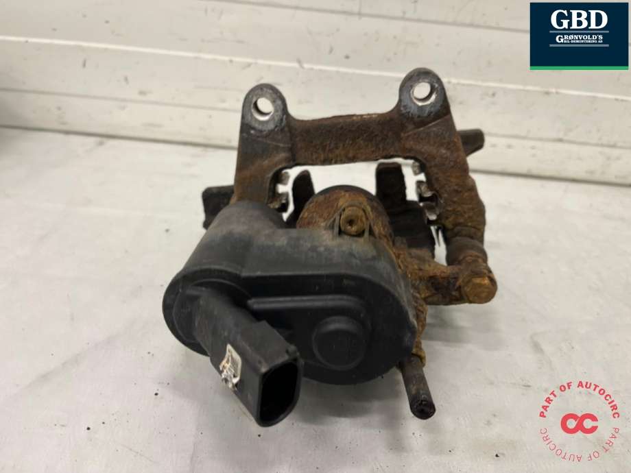 Bremsecaliper venstre bak, elektrisk til Audi A6 2008-2011 (Type III, Fase 2) (C6) (C6) (4F0 615 403 F|)
