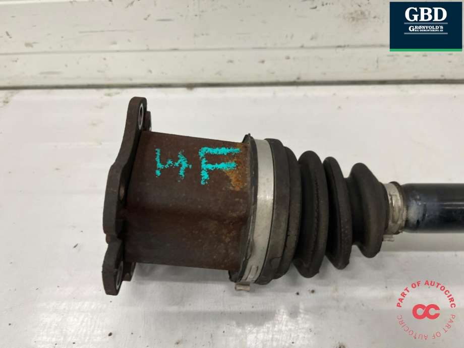 Drivaksel høyre foran, diesel/automat til Audi A6 2008-2011 (Type III, Fase 2) (C6) (C6) (4F0 407 272 N|4F0 407 452 CX|)