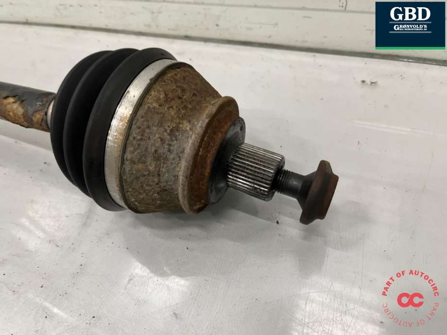 Drivaksel høyre foran, diesel/automat til Audi A6 2008-2011 (Type III, Fase 2) (C6) (C6) (4F0 407 272 N|4F0 407 452 CX|)