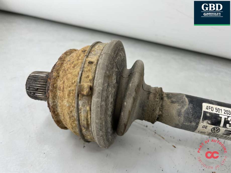 Drivaksel høyre bak, diesel/automat til Audi A6, Allroad 2006-2008 (Type II, Fase 1) (C6) (C6) (4F0 501 203 B|4F0 501 203 BX|)
