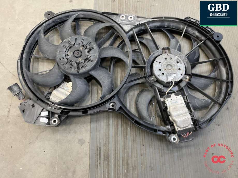 Kjølevifte elektrisk til Audi A6, Allroad 2006-2008 (Type II, Fase 1) (C6) (C6) (4F0 121 003 AC|)