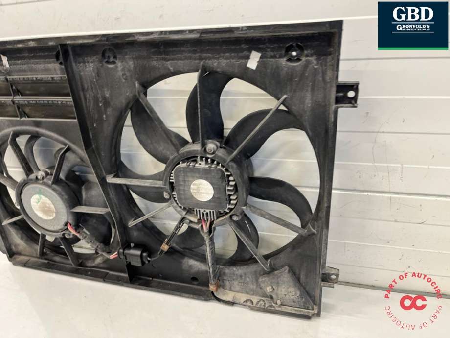 Kjølevifte elektrisk til VW Caddy 2010-2015 (Type III, Fase 2)  (1K0 959 455 FR|1K0 959 455 ET|)