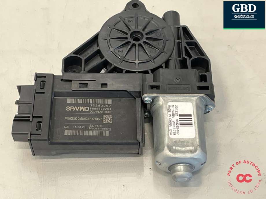 Ruteheis, kun motor, venstre bak til Volvo XC40 2018-2024 (32283267|)