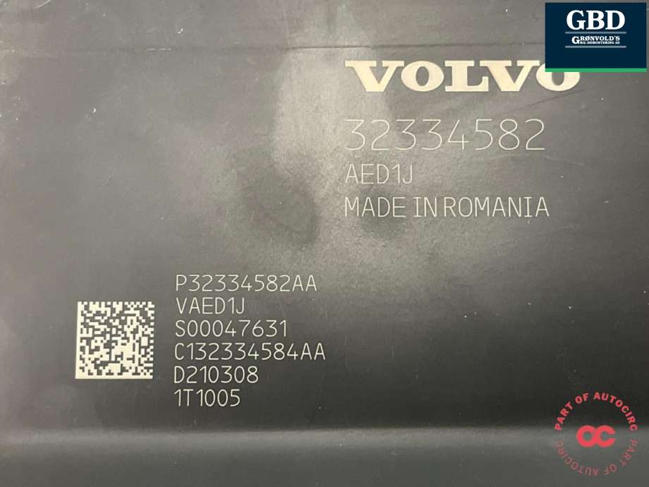 Styreenhet diverse til Volvo XC40 2018-2024  (32334582|)