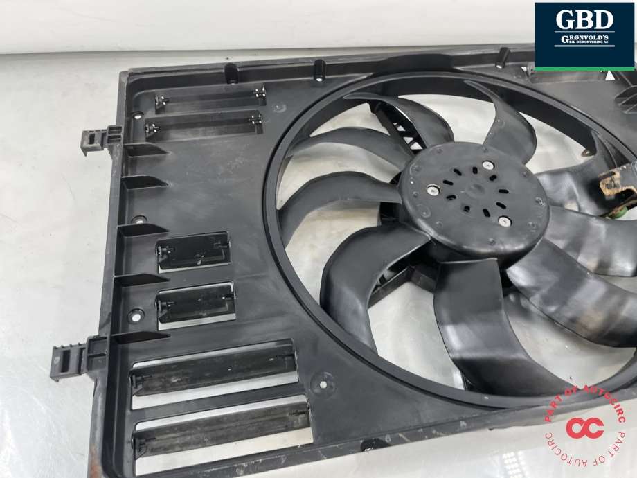 Kjølevifte elektrisk til Audi A3 2012-2016 (Type III, Fase 1) (5Q0 121 203 DG|5Q0 121 203 DF|)