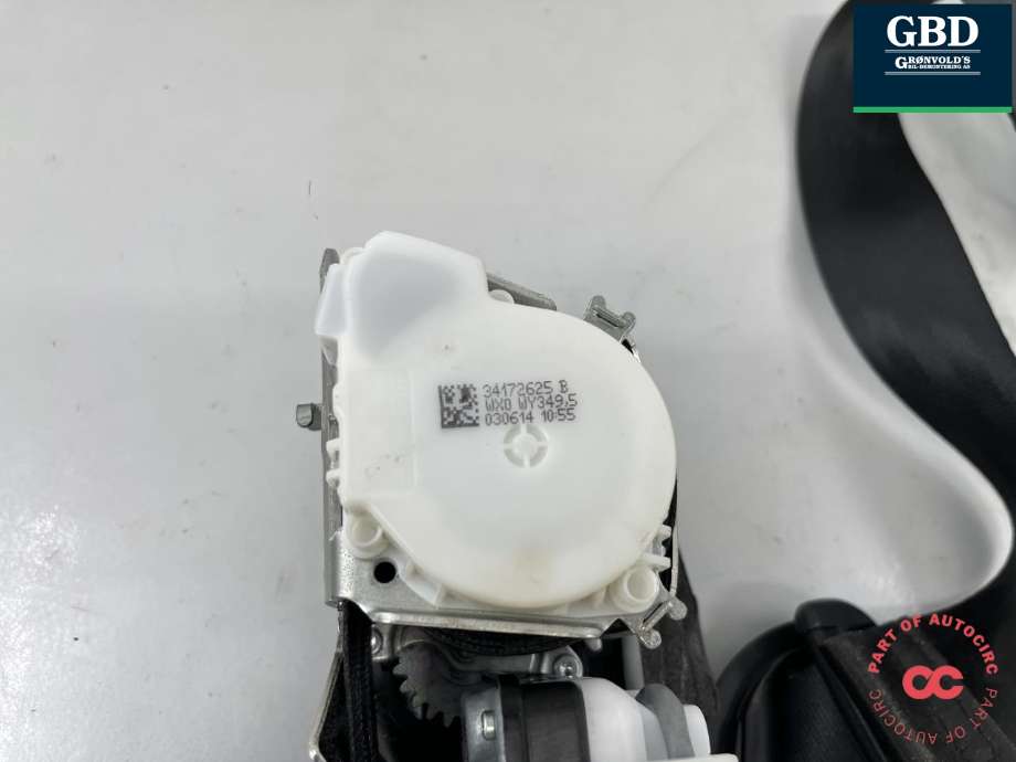 Sikkerhetsbelte foran høyre til VW Golf VII 2012-2017 (Fase 1)  (5G4 857 706 M|5G4 857 706 M  RAA|)