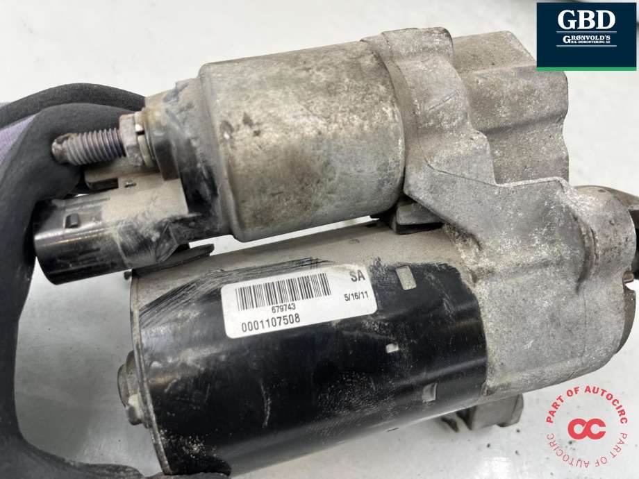 Starter til Audi A4 2007-2014 (Type IV) (B8) (B8) (06H 911 021 E|06H 911 021 A|06H 911 021 AX |06H 911 021 EX)