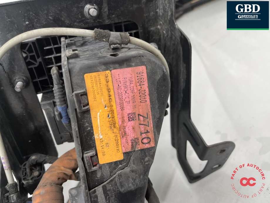 Batterilader inntak/luke til Kia e-Soul 2019-->> (Type III) (91684J2010|)
