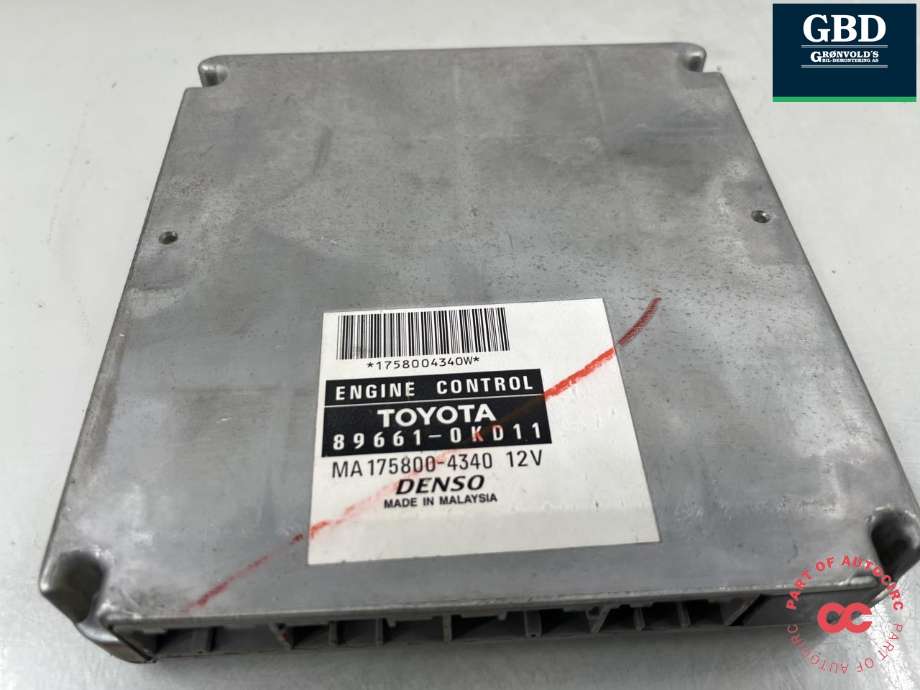 Styreenhet motor til Toyota Hilux 2006-2011  (896610KD11|)