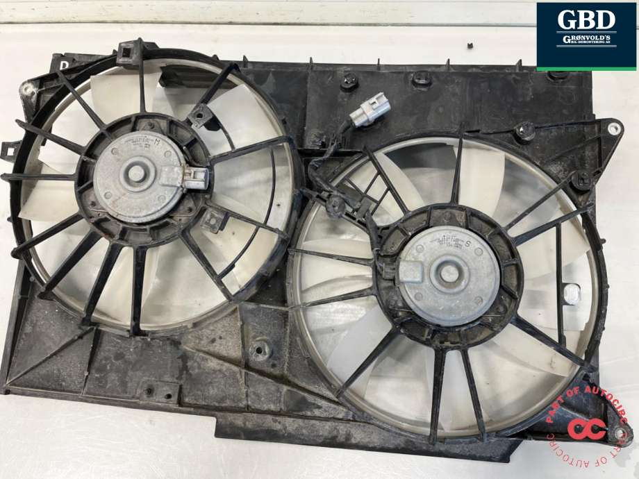 Kjølevifte elektrisk til Toyota RAV4 2013-2015 (Type IV, Fase 1) (1671126131|1636128220|1636128230)