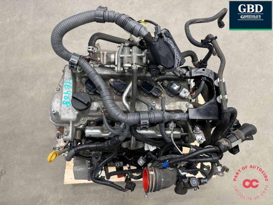 Motor bensin til Toyota Yaris 2014-2020 (Type III, Fase 2) (1NZ-FXE|1900021D01|X1N-P92)