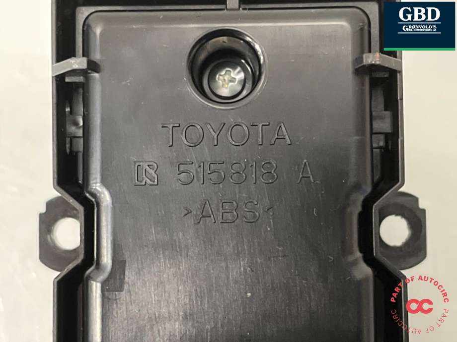 Bryter ruteheis førerdørspanel til Toyota C-HR 2016-->>  (84040F4020|515818 A|)