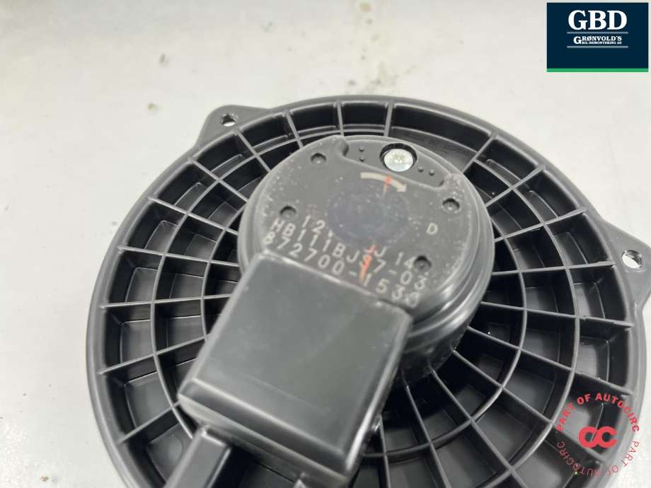 Varmeapparat motor til Mazda 2 2015-2019 (Type III, Fase 1) (DB5H61B10|)