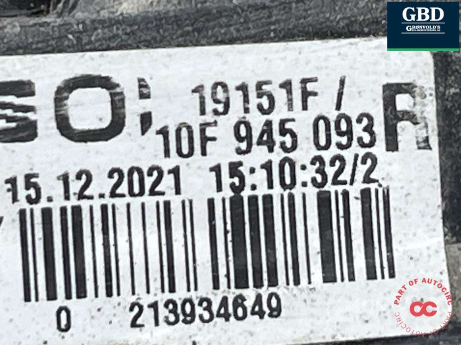 Baklykt midtre til Cupra Born 2022-->>  (10F 945 093|)