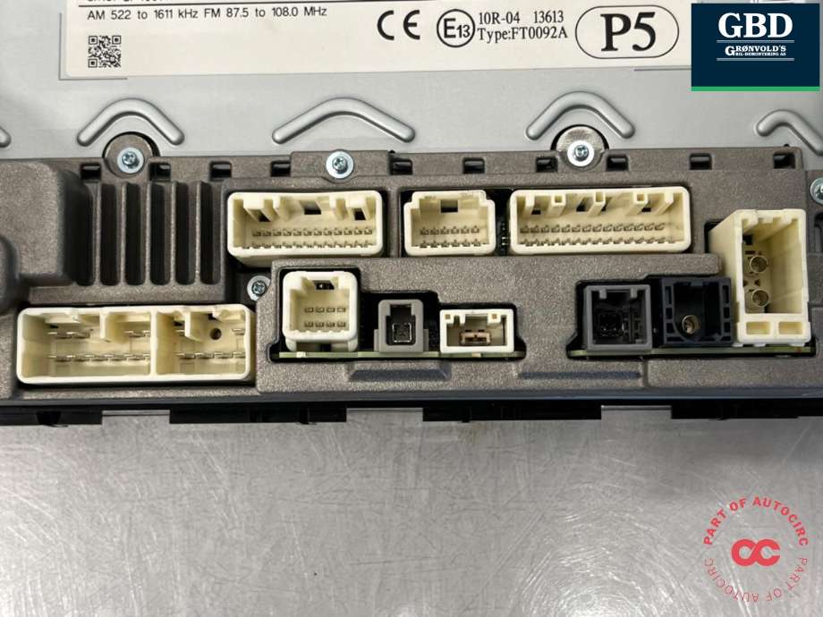 Bilstereo navigasjon til Toyota Prius 2016-2023 (Type IV) (combi) (combi) (8614047430|)
