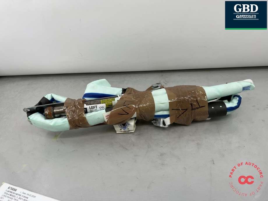 Airbag gardin venstre til Tesla Model Y, 2021-2024 (Type I)  (1490551-CN-F)