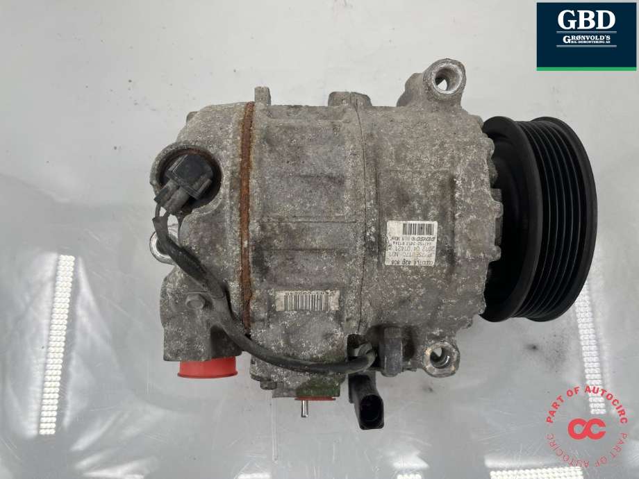 Aircondition kompressor til Audi Q7 2010-2015 (Type I, Fase 2)  (DENSO|7L6 820 808|)