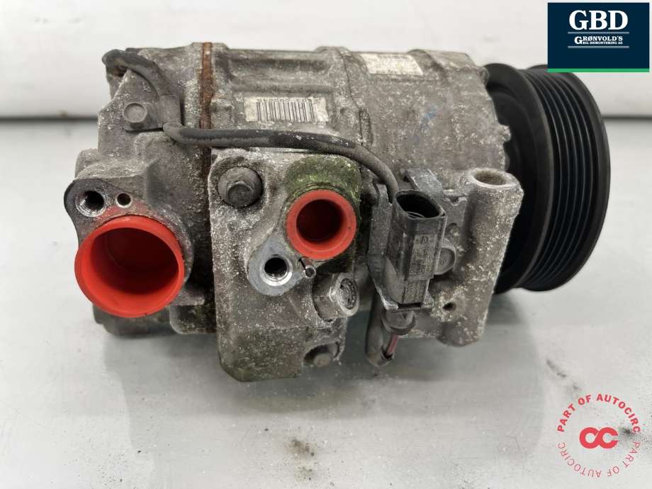 Aircondition kompressor til Audi Q7 2010-2015 (Type I, Fase 2)  (DENSO|7L6 820 808|)