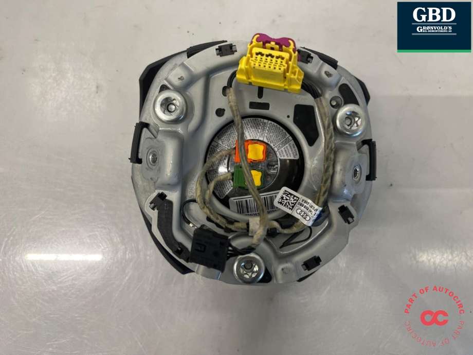 Airbag rattpute til Audi A6 2008-2011 (Type III, Fase 2) (C6) (C6) (4F0 880 201 BK|)