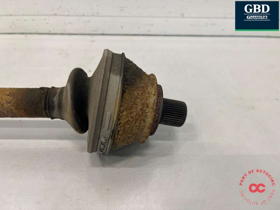 Drivaksel høyre bak, diesel/automat til Audi A6 2008-2011 (Type III, Fase 2) (C6) (C6) (4F0 501 203|4F0 501 203  X|)