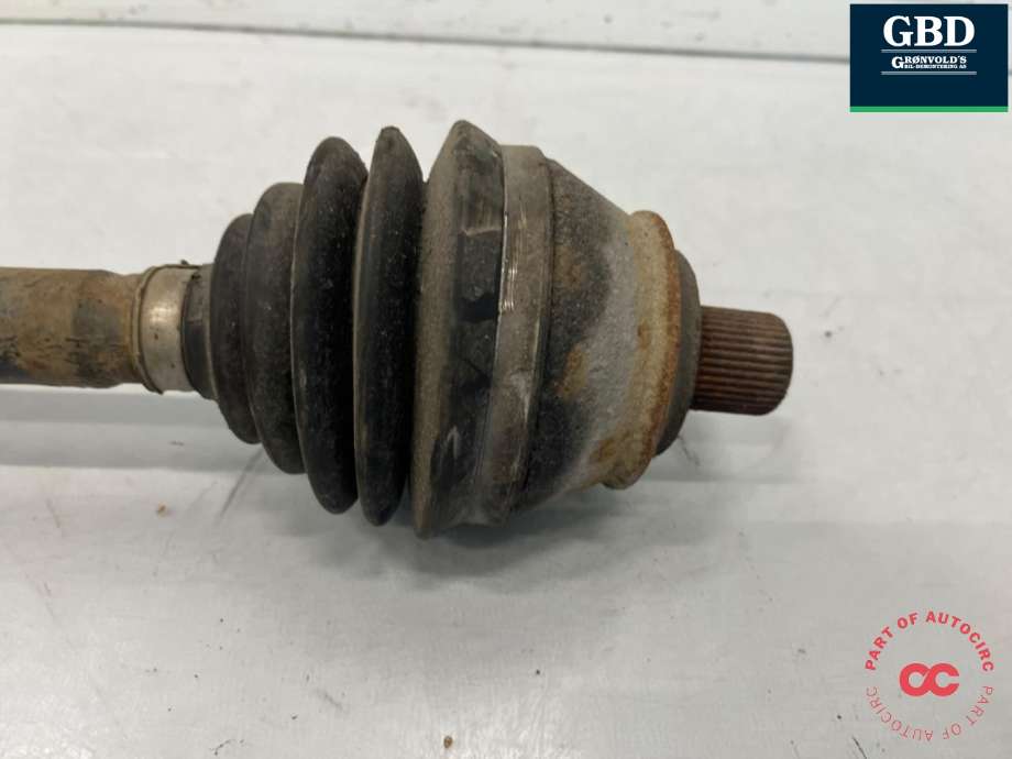Drivaksel høyre foran, diesel/automat til Audi A6 2008-2011 (Type III, Fase 2) (C6) (C6) (4F0 407 272 J|4F0 407 452  X|)