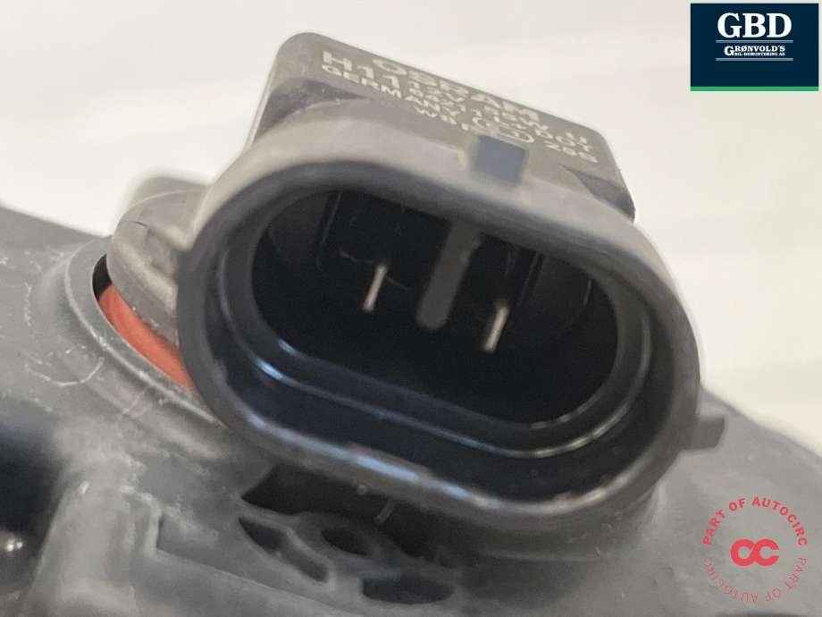 Tåkelykt høyre foran til Nissan Qashqai 2007-2010 (Type I, Fase 1)  (B6A508990A|89206421|261508990A)
