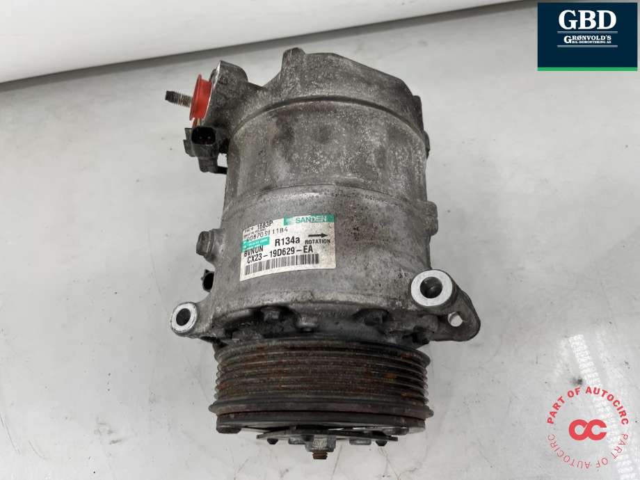 Aircondition kompressor til Jaguar XF 2008-2015 (X250) (X250) (C2Z29596|CX2319D629EB|C2Z13666| CX2319D629EA)