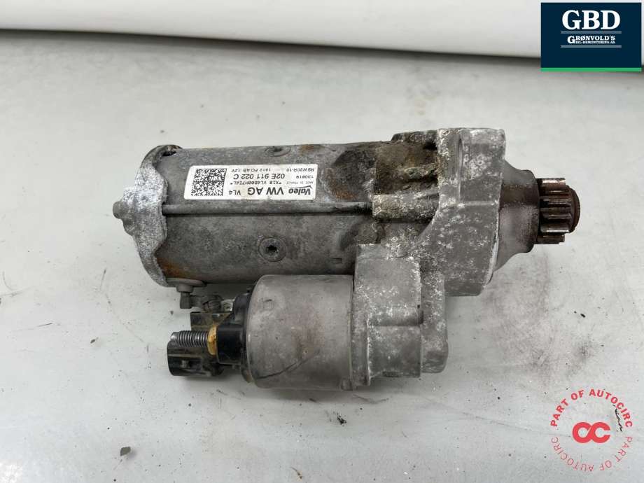 Starter diesel til Škoda Kodiaq 2017-->> (02E 911 022 C|02E 911 022 CX|)