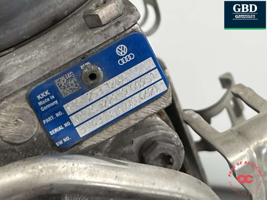 Turbo til Škoda Kodiaq 2017-->>  (04L 253 124 A|04L 253 124 AX|)