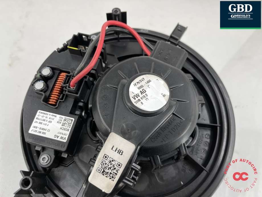 Varmeapparat motor til Škoda Kodiaq 2017-->>  (5WB 819 021 C|5WB 819 021|)