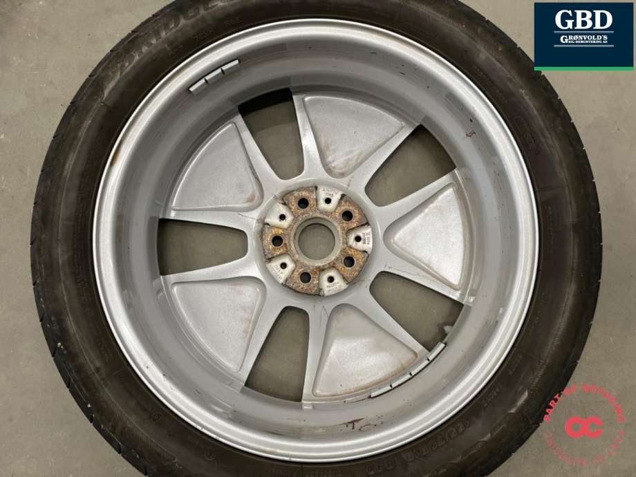Hjulsett aluminium sommer til BMW i3 2013-2022  (2X TURADOR+2X BRIDGESTONE|155-70R19|PROD 4722 5|7MM + 4517 3|3MM|IS43 5JX19)