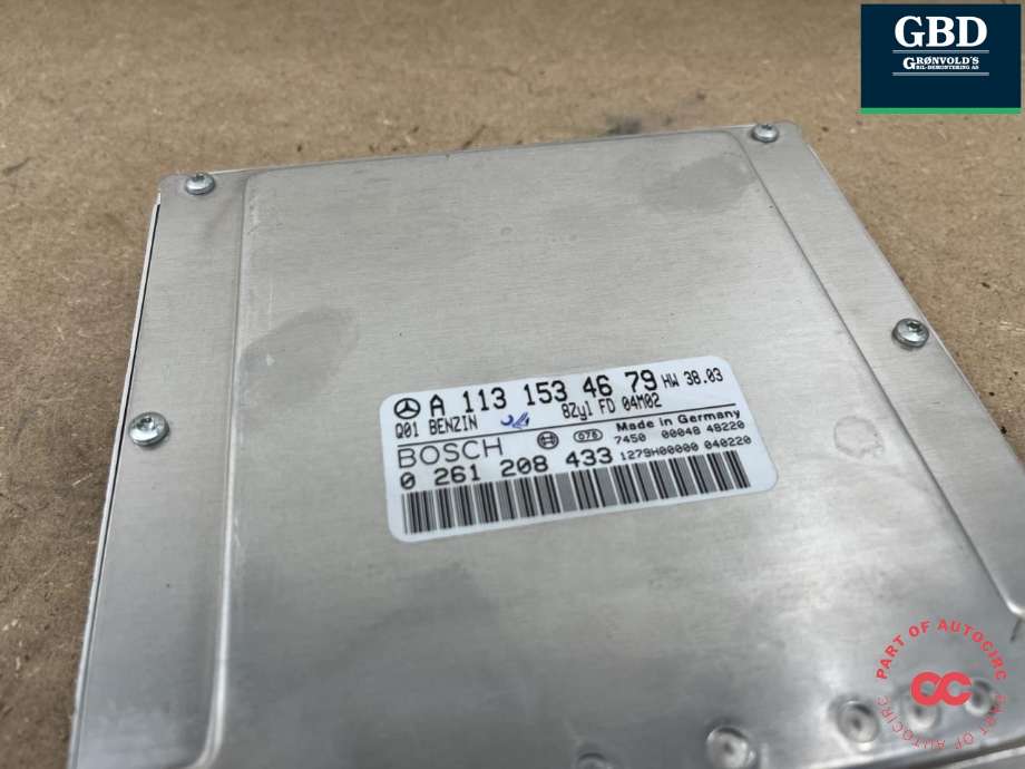 Styreenhet motor til Mercedes E-Klasse 2002-2006 (Fase 1) (W211) (W211) (A 113 153 46 79|A 113 153 53 79 |A 113 153 76 79 | A 113 153 12 91 | A 113 153 12 91 80)
