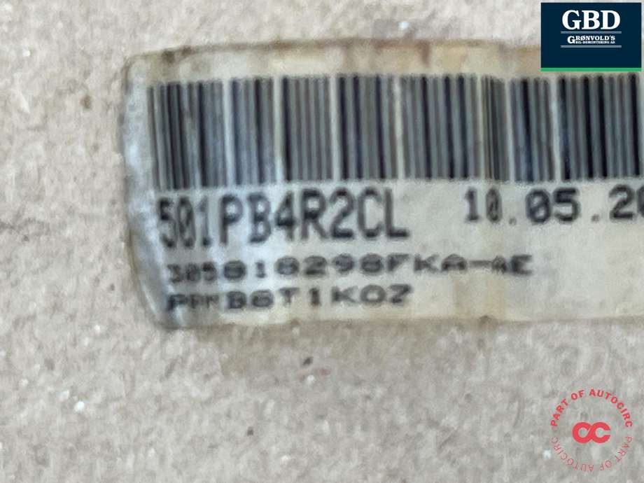 Sikkerhetsbelte foran venstre til Toyota Auris 2007-2010 (Type I, Fase 1) (7321002220C1|7322002120C1|501PB4R2CL)