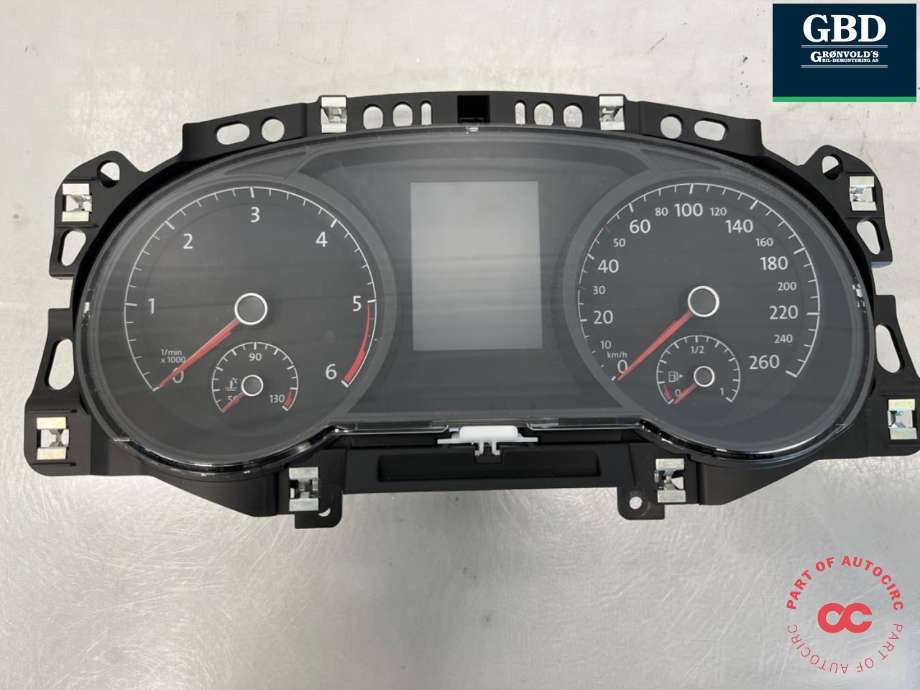 Instrumentpanel til VW Golf VII, 2012-2017 (Fase 1)  (5G0 920 861 A)