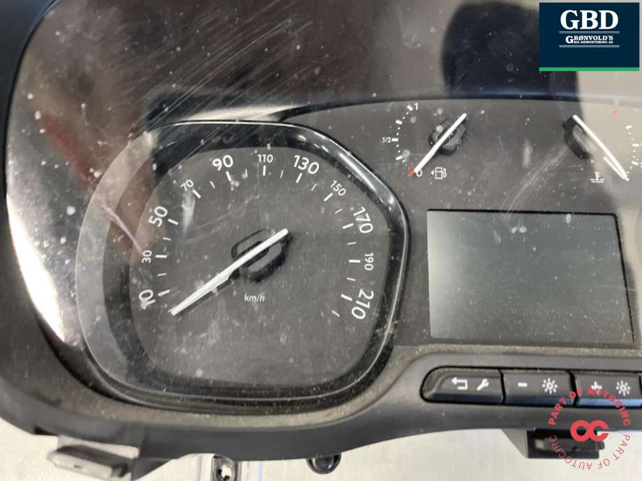 Instrumentpanel til Peugeot Expert 2016-->> (Type III) (98 374 730 80|98 374 730 80 00|)