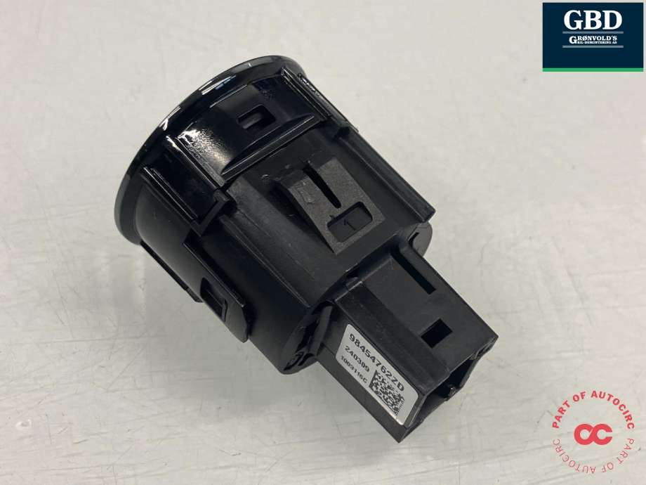 Bryter start/stopp til Peugeot e-3008 2023-->>  (98 454 762 ZD|98454762ZD|240309)