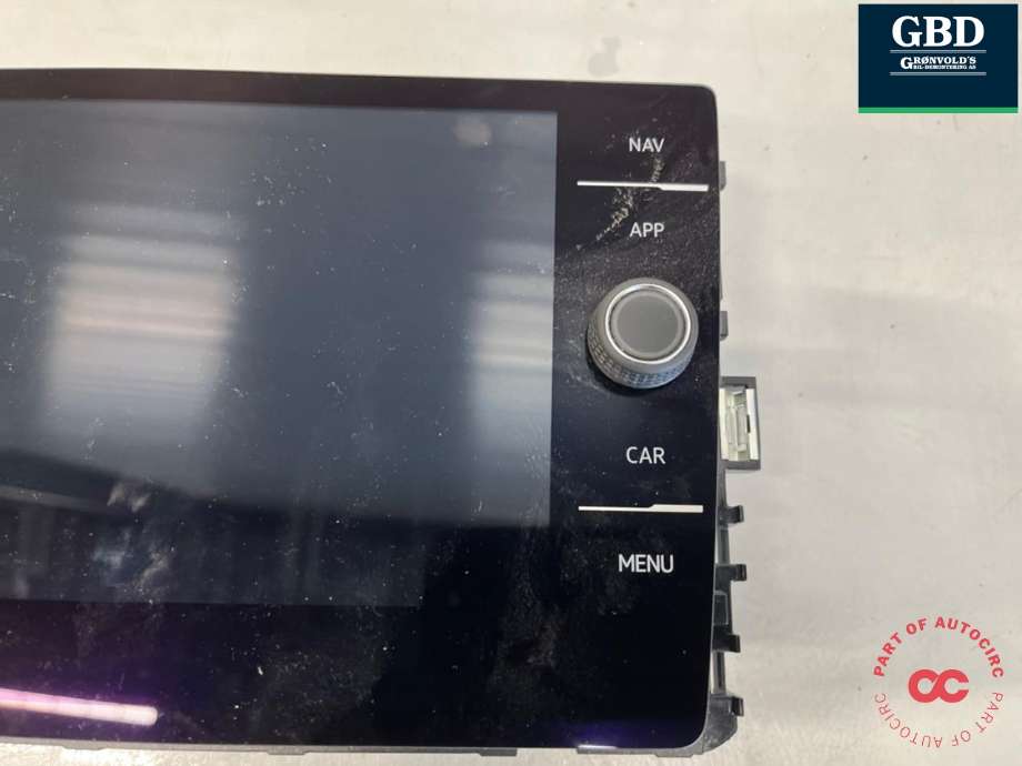 Bilstereo navigasjon skjerm til VW Passat 2015-2019 (Fase 1) (B8) (B8) (5NN 919 605 B|5G6 919 605 B|)